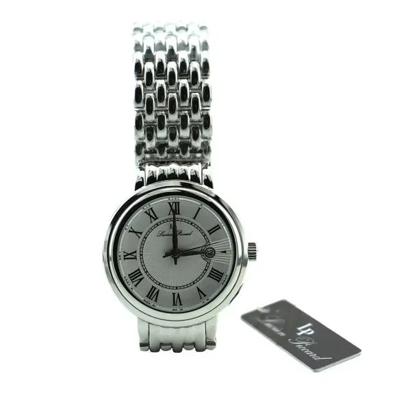 New Lucien Piccard Women Fantasia Analog Watch Silver-Tone Stainless Steel Lucien Piccard 16539-11 Womens Fantasia Silver Tone Quartz Watch main image 3